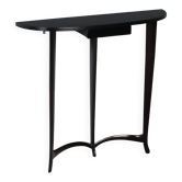 Console vintage en hêtre peint avec tiroir, Italie, années 1950