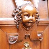 Vestiaire Napoléon III en noyer