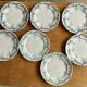 7 Dessert plates St Amand and Hamage Terre de Fer Byzantine model
