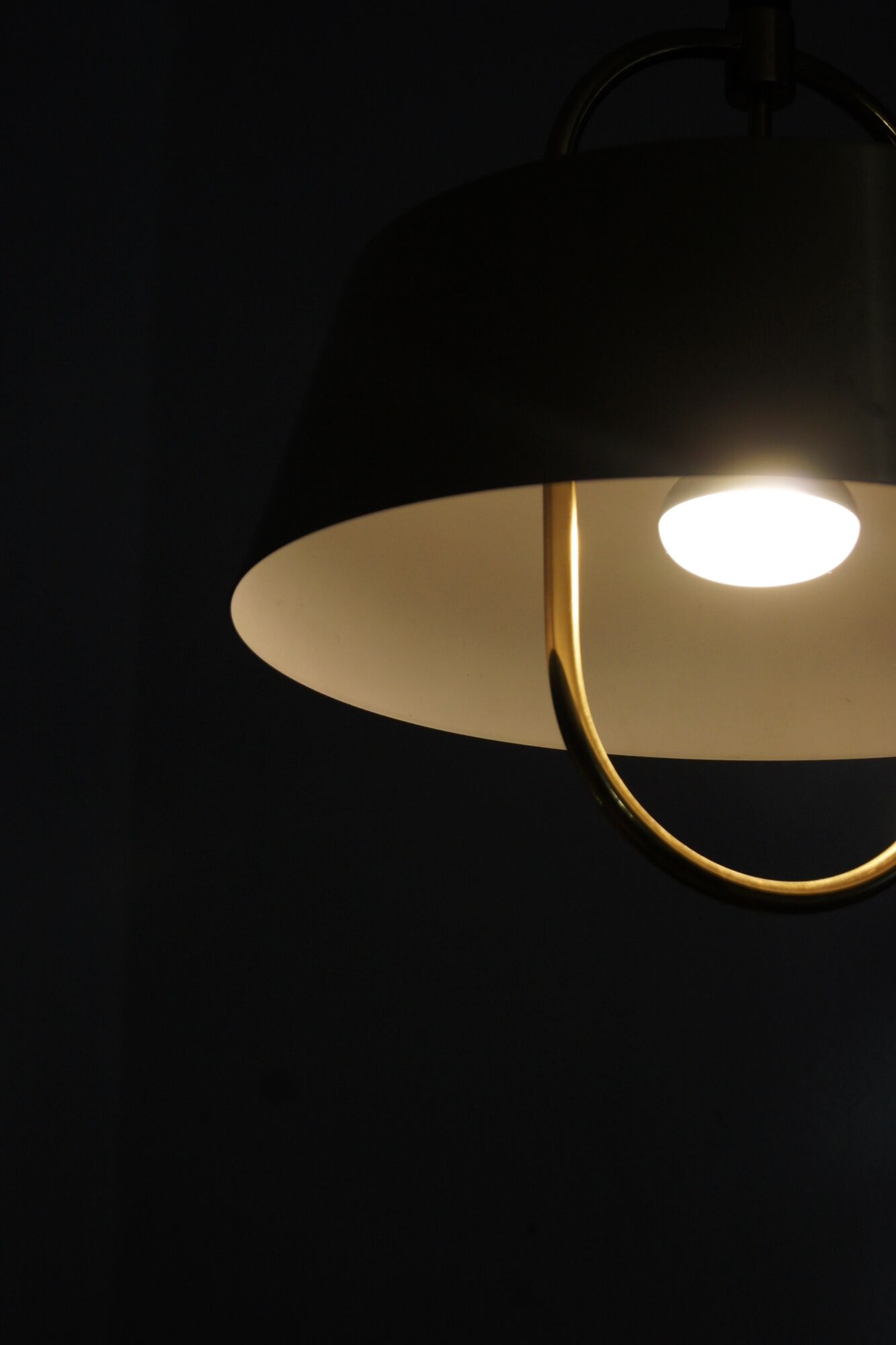 Vintage Danish Hercules Pendant Lamp by Jo Hammerborg for Fog & Morup, 1977