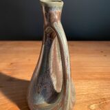 Art nouveau ceramic ewer decanter