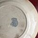 Lot of 3 flat plates in earthenware Choisy the King Iron Earth model Pompadour