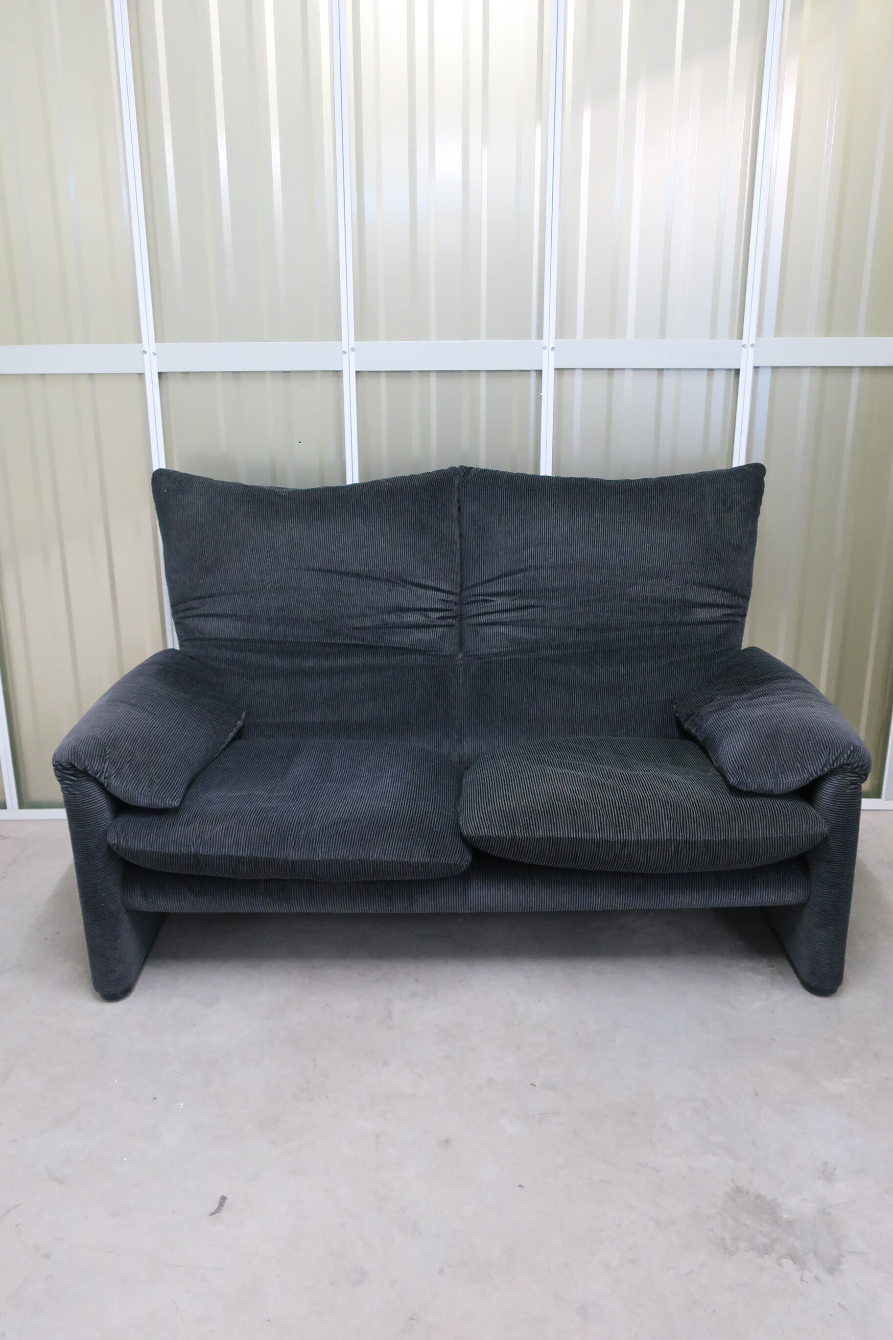 Maralunga sofa 3-seater Cassina 80/90 edition