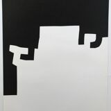 Original exhibition poster by Eduardo Chilidda, Galerie Maeght, 1973.