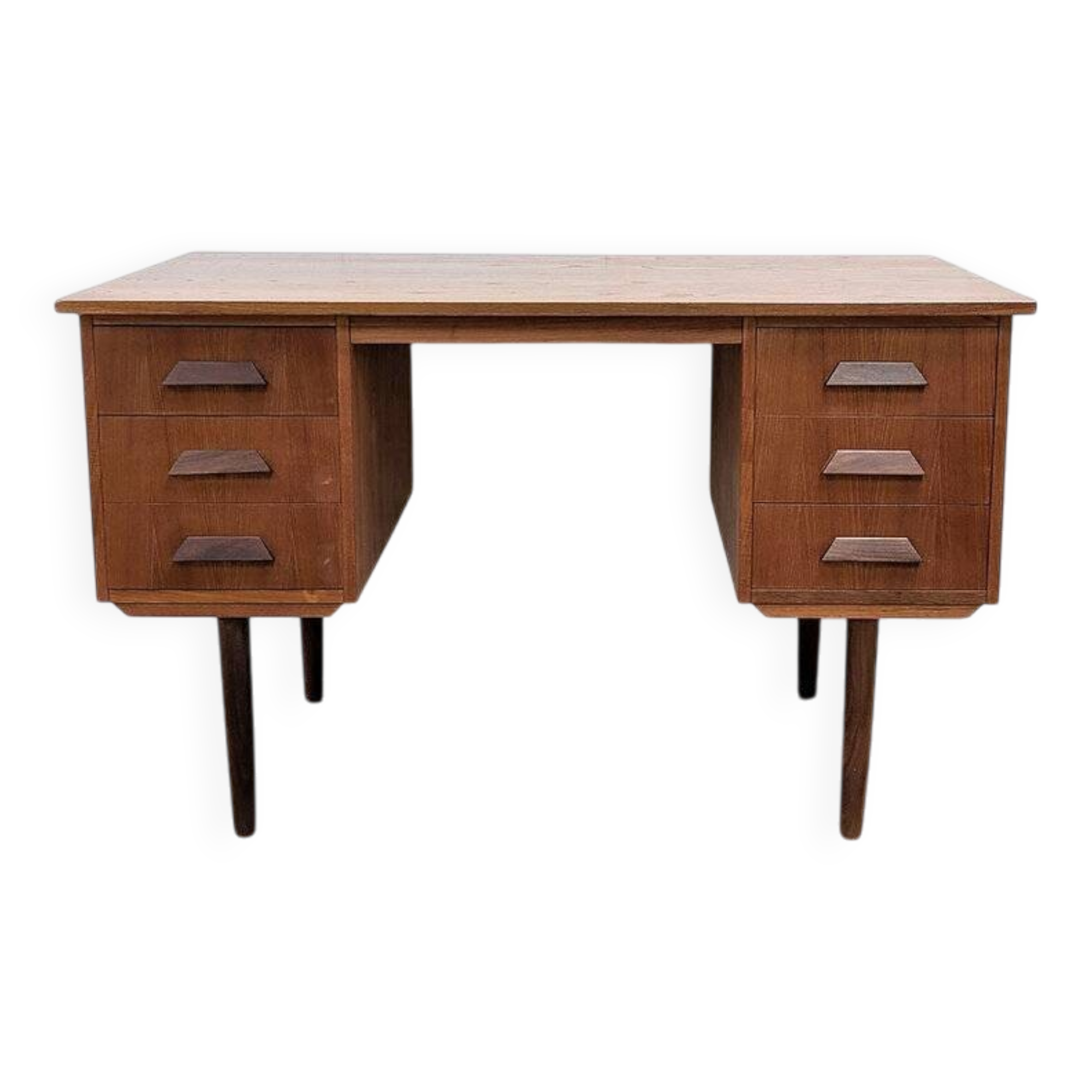 Vintage Scandinavian teak desk