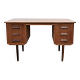 Vintage Scandinavian teak desk