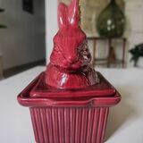 Ceramic rabbit box
