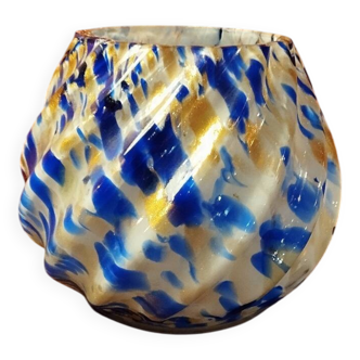 Blown glass vase