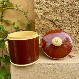 Sarreguemines fireclay pot