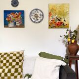 Vintage oil on canvas