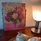 Tableau nature morte au bouquet de roses