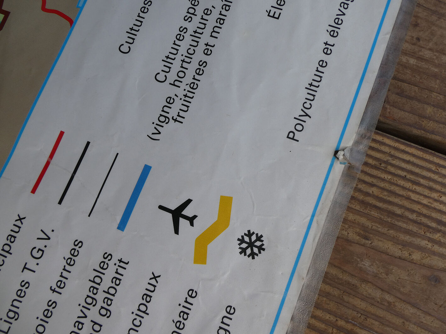 Vintage poster school card France MDI edition