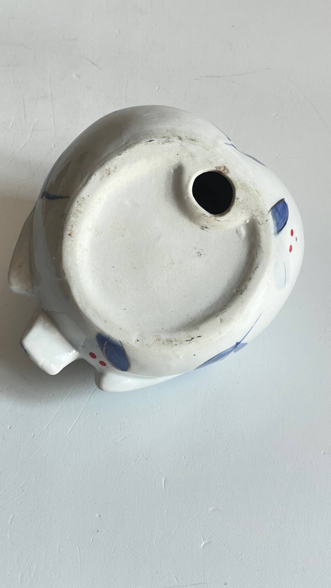 Oiseau vintage en porcelaine chinoise