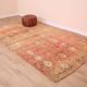 Peach Vintage Moroccan Rug 176 x 287 cm, Berber Wool Rug, Handmade Boho Rug