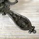 Brass bird candle holder