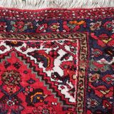 Handmade vintage Persian Hamadan rug 103cm x 142cm 1970s - 1C1170