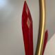 Vintage brass floor lamp with 3 lights, 1960s