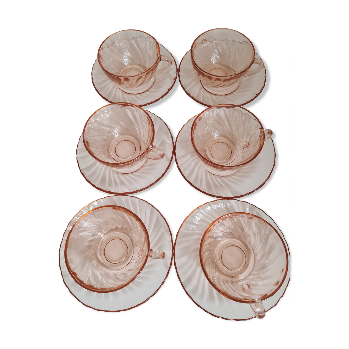 6 cups and under cups Rosaline Vintage