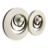 Mid-century Space Age wall coat rack, Italy, 1970s