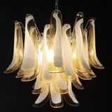 Chandelier 36 vintage cognac elements