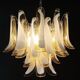 Chandelier 36 vintage cognac elements