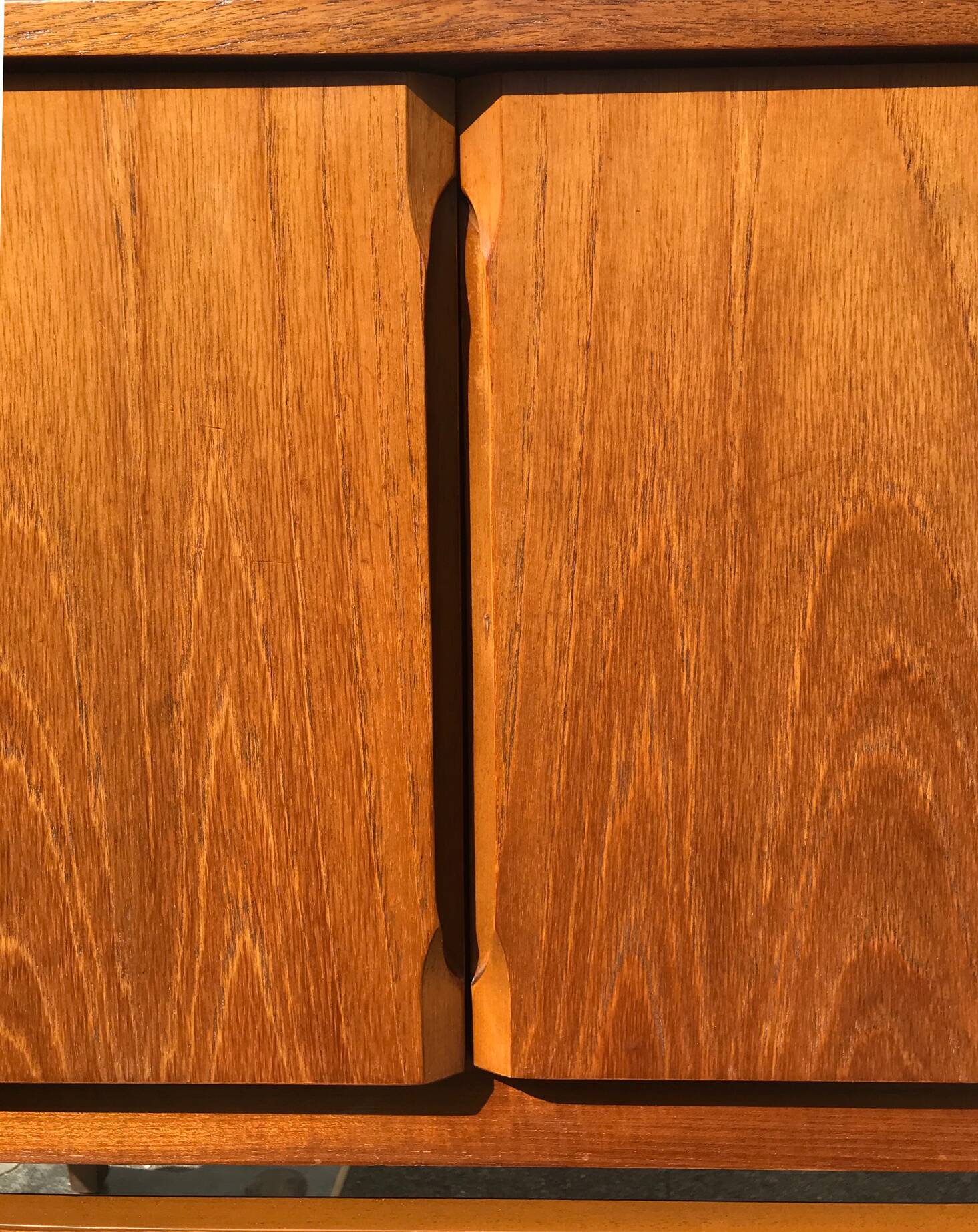 Teak enfilade, English edition from the 1960s.