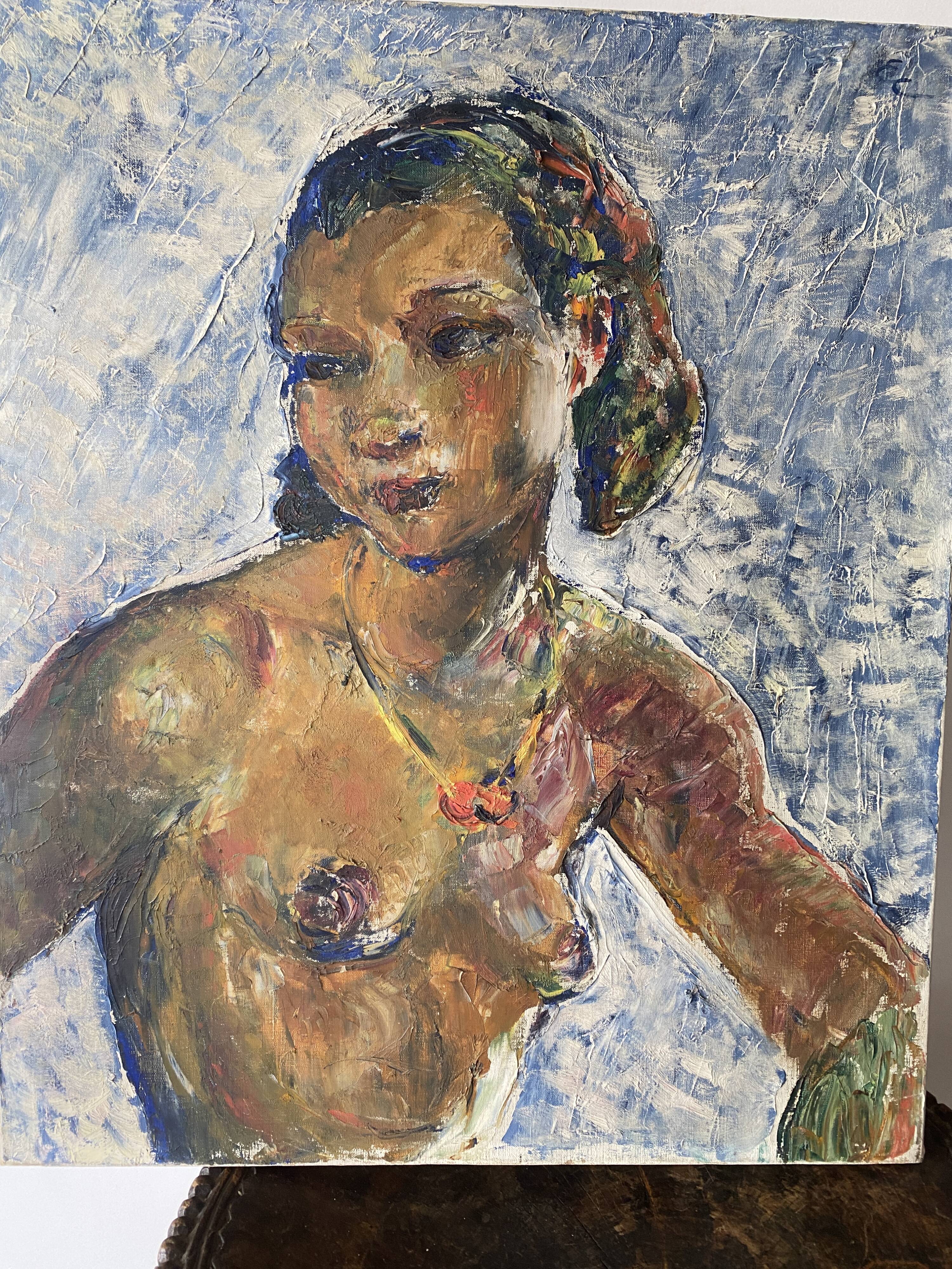 Portrait by Émile Compard (1900-1977)