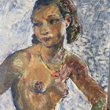 Portrait by Émile Compard (1900-1977)