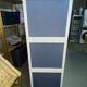 Dressing Room Revamped White/ Denim Fabric (Country Style - Shabby Chic)