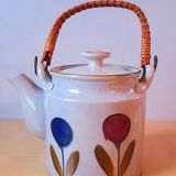 Vintage stoneware teapot