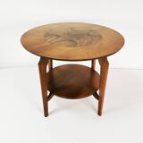 Table basse ronde du milieu du siècle, Remploy, Royaume-Uni, années 1960