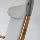 Fauteuil modèle AP-16 et ottoman par Hans J. Wegner pour AP-Stolen, 1951, Set de 2