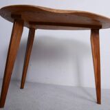Tripod coffee table, solid oak, Steiner edition