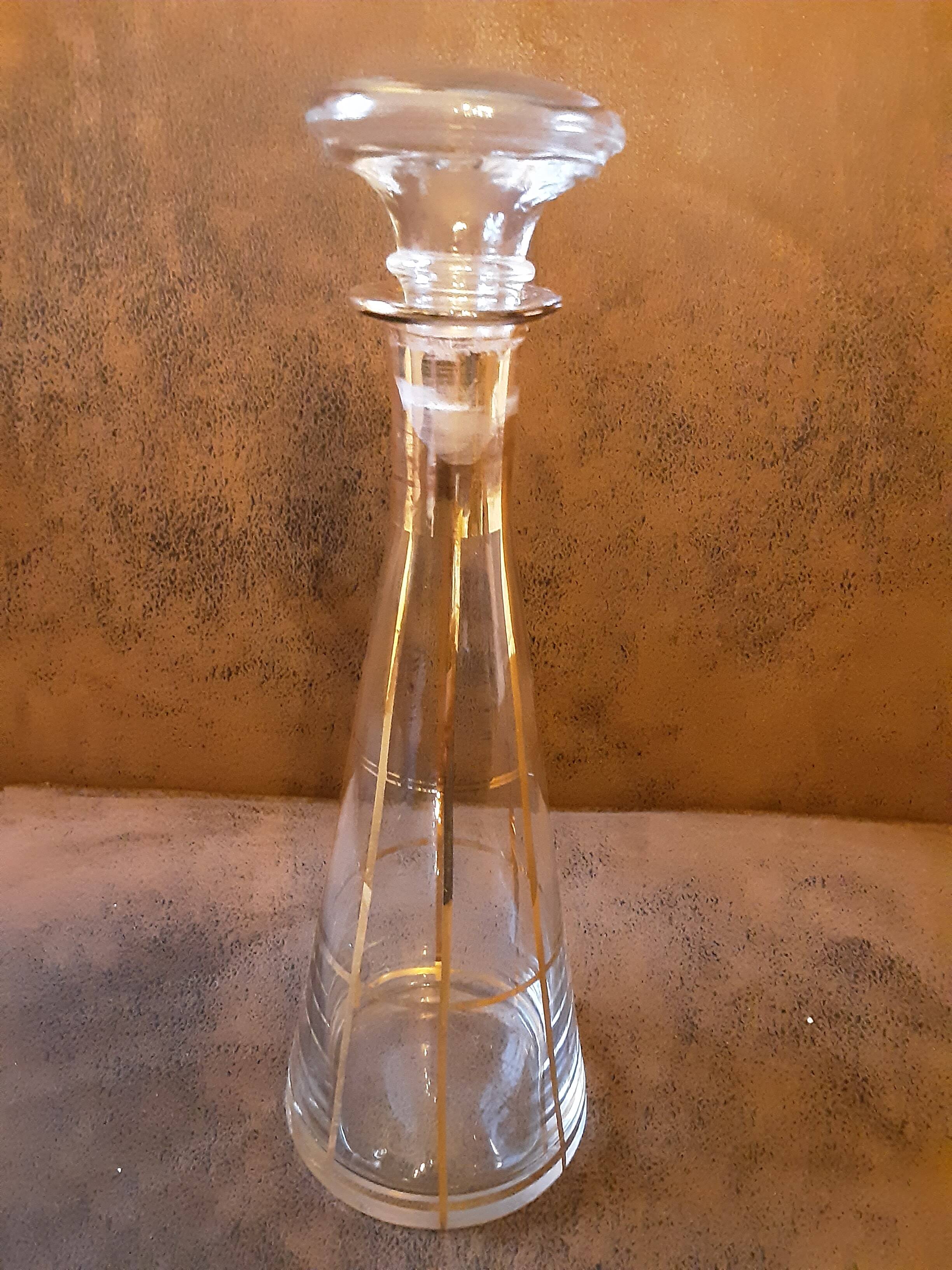 Vintage crystal decanter