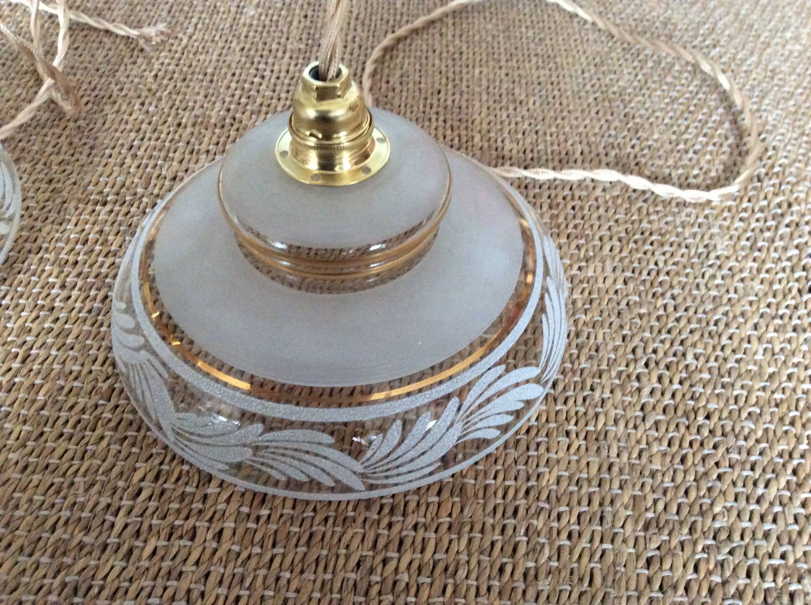 Vintage pendant lights