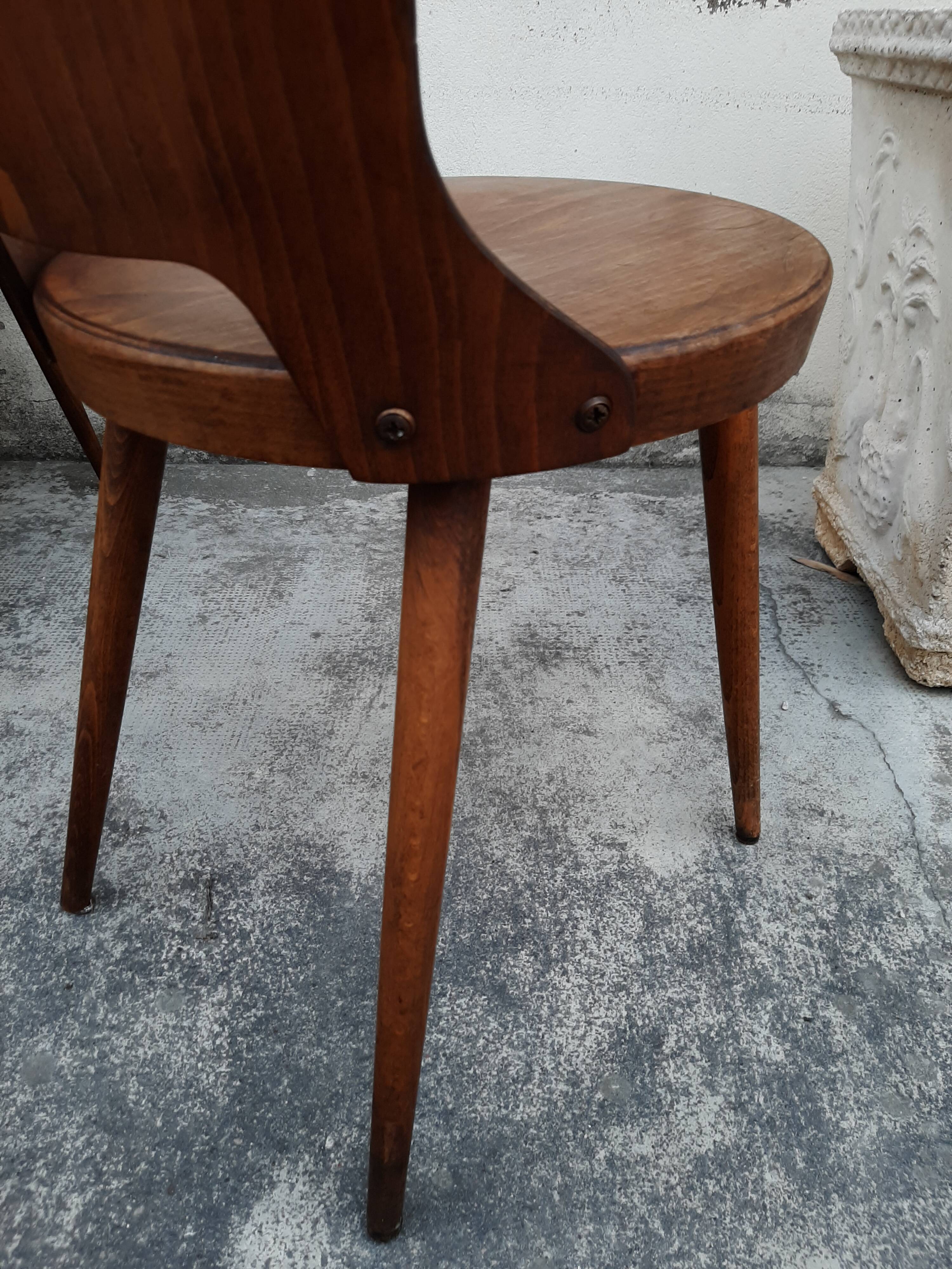Ensemble de 6 chaises Baumann modèle Dove