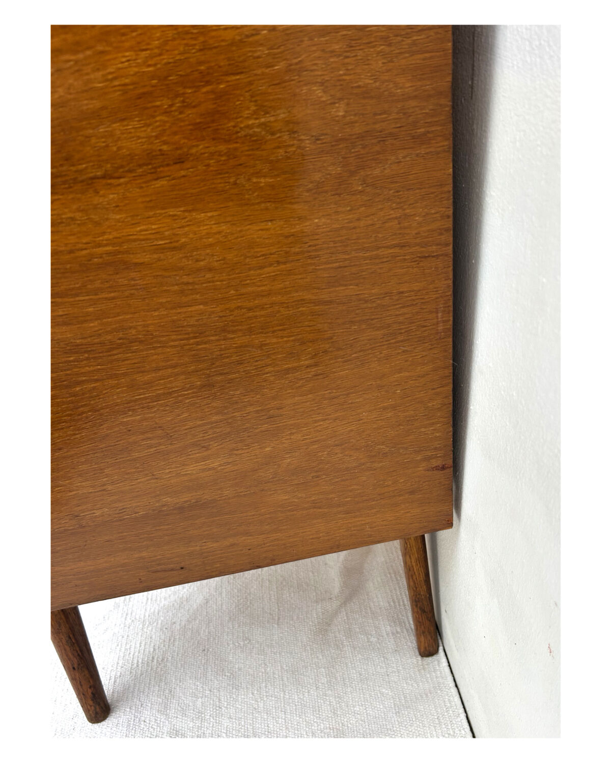 Vintage rattan chest of drawers