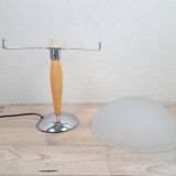JG Schutte 1980 vintage space age Mushroom Liner Desk Lamp