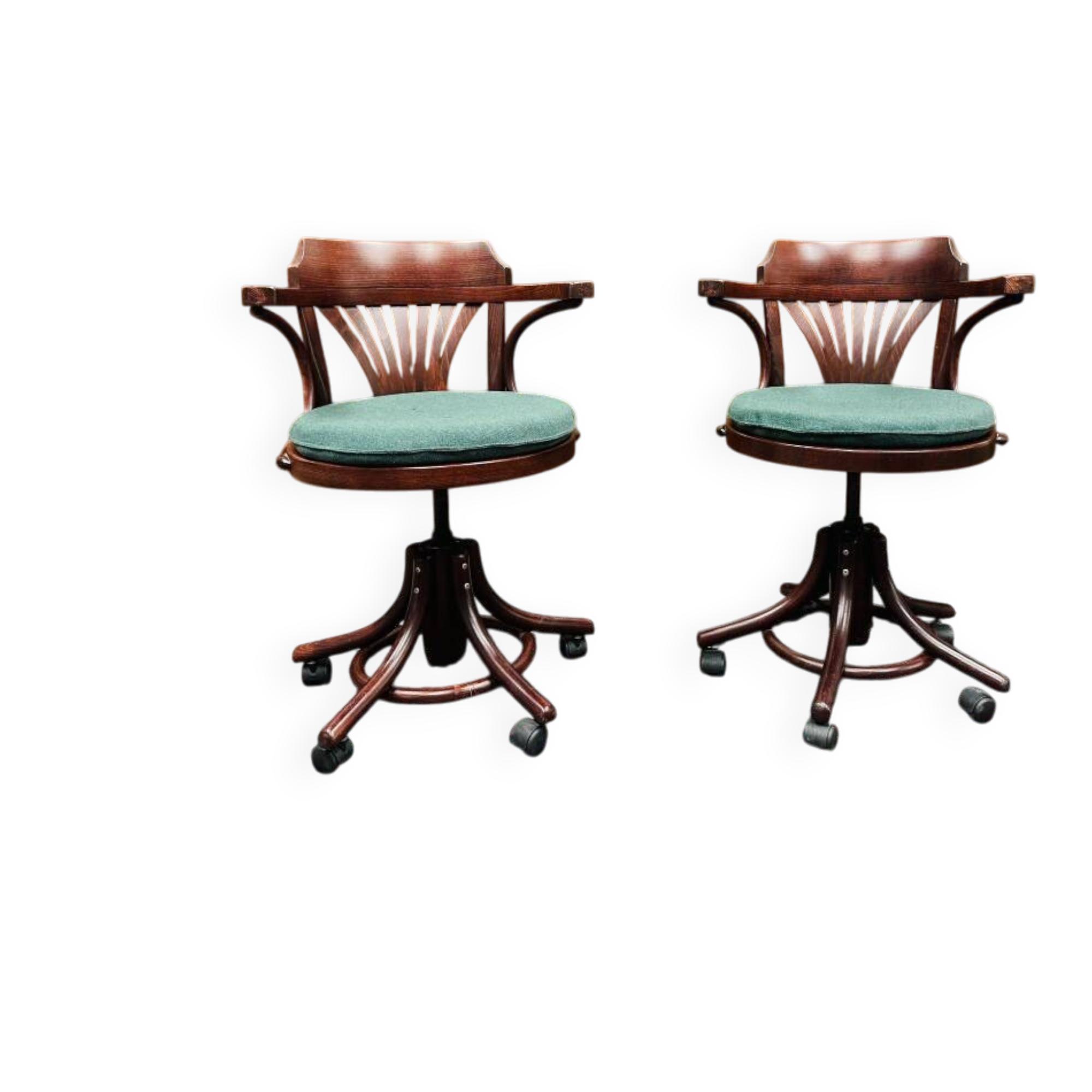 Classic English Thonet Desk Chair