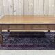 Teak coffee table with 2 drawers from the 1950s.