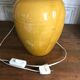 Vintage cracked ceramic lamp