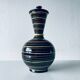 Glazed earthenware pottery