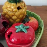Barbotine Condiment Set