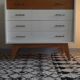 Chest of drawer compass feet