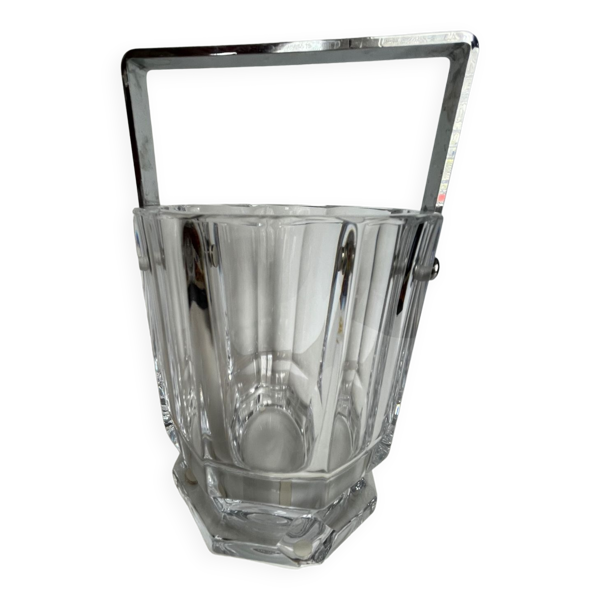 Seau à glace en cristal de Sèvres