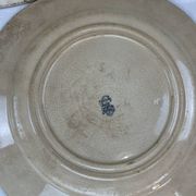 Antique plate from the late 19th century.