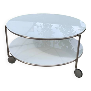 Table basse roulante