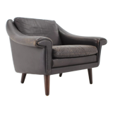 1960s Aage Christiansen ''Matador" leather danish armchair