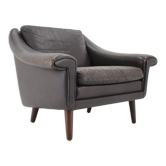 1960s Aage Christiansen ''Matador" leather danish armchair