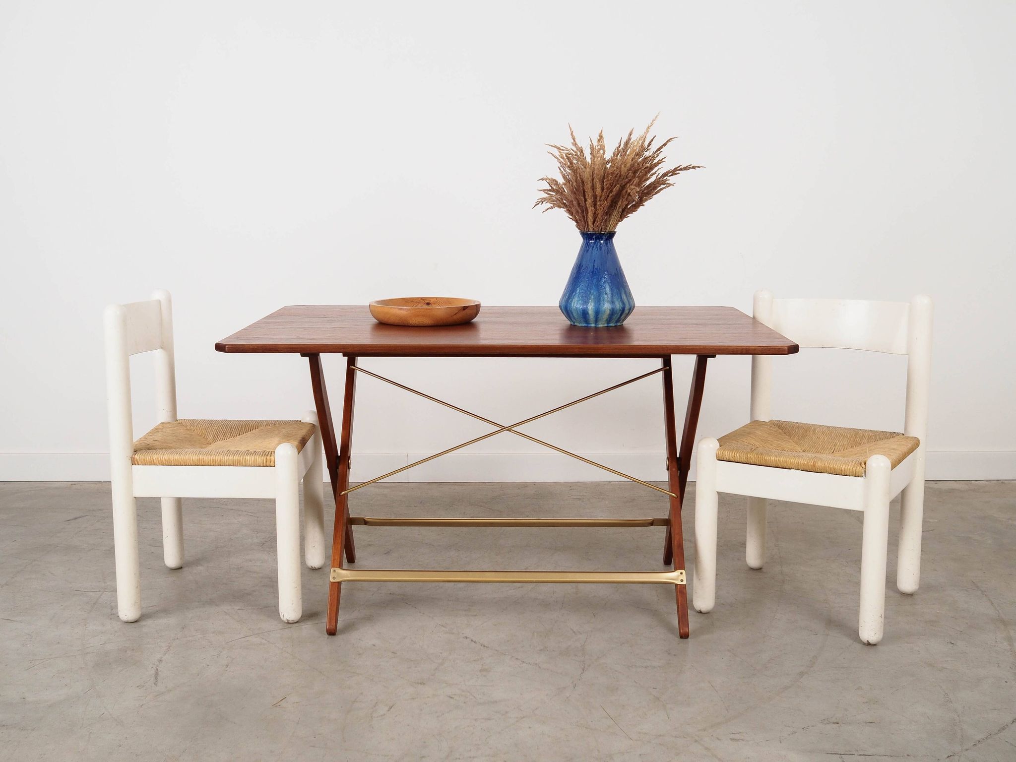 Table pliante en teck, design danois, années 1970, fabriquée au Danemark